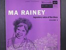 MA RAINEY: legendary voice of the blues volume 2 RIVERSIDE 10