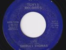 SHIRLEY THOMAS Life RARE modern soul 45 cosmic disco ELECTRO synth boogie HEAR