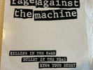 rage against the machine - Killing in the name, 12' vinyl, UK Promo