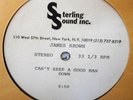 JAMES BROWN - Can't Keep A Good Man Down - UNISS.  complete 8:50 - TEST ACETATE