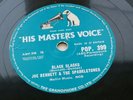 JOE BENNETT &THE SPARKLETONES  1958 UK 78     BLACK SLACKS    HMV POP 399
