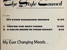 The Style Council - My Ever Changing Moods - US Promo