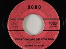 Northern Soul 45 - George Jackson - Rufus Get Your Dog/Tender Love - Doro rare