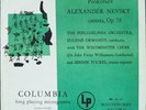 Columbia ML4247 Prokofiev:Alexander Nevsky/Ormandy,rare green Andy Warhol cover