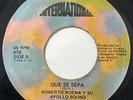 ROBERTO ROENA Y SU APOLLO SOUND   QUE SE SEPA  LATIN SALSA FUNK