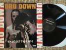 DRU DOWN-EXPLICIT GAME LP-RARE ORIGINAL 1994 HIP HOP GANGSTA RAP RELATIVITY