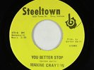 Northern Soul 45 - Wayne Crayton - You Better Stop/Don't Take - Steeltown VG+
