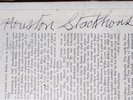 BLUES LP: ROBERT NIGHTHAWK-HOUSTON STACKHOUSE Testament SIGNED by Stackhouse