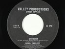 Random Rap Electro 45 - Royal Melody - I Do Work - Valley Prod.