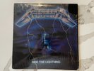 Metallica Ride The Lightning LP Original US Megaforce Shrink Metal Thrash Slayer