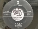 BEACH BOYS 45rpm - Surfin / Luau - 1st Press X RECORDS - Their First Record  VG+