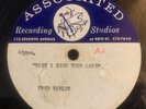 UNKNOWN SOUL ACETATE - Fred Harley 