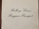 The Rolling Stones - Beggars Banquet - 1968 First Stereo Press NM/EX