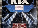 kix blow my fuse vinyl 1st 1988 US gold stamp promo press w/misprinted label EX