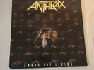 ANTHRAX - AMONG THE LIVING  - 1986-  FIRST PRESSING  ILPS 9865 VINYL LP