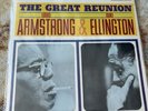 LOUIS ARMSTRONG, DUKE ELLINGTON The Great Reunion OG 1963 Mono ROULETTE Jazz LP