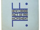 New Order Movement, 1981 LP Factory Fact 50 Black Vinyl UK Release
