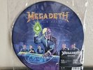 Factory Sealed Megadeth Rust In Peace Picture Disc Vinyl