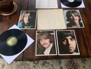 The Beatles The White Album Apple Records PCS 7068 Poster Portraits Vinyl VG+/VG