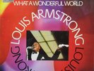Louis Armstrong - What A Wonderful World - Used Vinyl Record - I34z