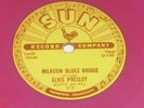 Elvis Presley SUN 215 MILKCOW BLUES BOOGIE Pink Vinyl 78 RPM Reissue U-141