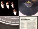 With The BEATLES MONO Vinyl LP Unique Colour Rare Signed Cover Art
