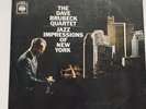 The Dave Brubeck Quartet Jazz Impressions Of New York Record 12” 33 RPM 1965