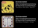 2x Schallplatte FOREIGNER + BeeGees