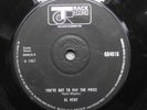 AL KENT YOU'VE GOT TO PAY THE PRICE UK TRACK RECORDS NORTHERN SOUL 45rpm SINGLE