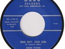 DEAN EVANS “One Boy, One Girl” HOBO (1958) STARDAY Custom