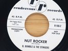 B. BUMBLE & THE STINGERS - NUT ROCKER / NAUTILUS - ROCK 45 PROMO