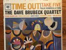 The Dave Brubeck Quartet - Time Out LP Columbia CS 8192 1961 Press In Shrinkwrap