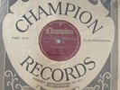 BLUEGRASS John McGhee as Hutchens 78 rpm CHAMPION 15751 Hard Luck Jim 1928 E