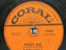 Rock-78 RPM-Buddy Holly-Peggy Sue/Everyday-Coral 61885-V+