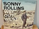 SONNY ROLLINS: Way Out West US ’57 Contemporary DG Jazz Vinyl LP Mono
