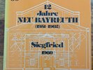 Wagner - Siegfried (Gesamt) Kempe, Bayreuth Live, 1960, Melodram, 4 Lps