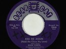 Doo-Wop R&B Popcorn 45 - Eddie Curtis - Kiss Me Again - Bear Cat - obscure