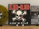 Blood For Blood - Livin In Exile 10“ Vinyl On Clear Marbled Limited