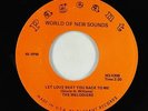 Garage Song Poem 45 - Melodiers - Let Love Beat You Back - Pageant - obscure