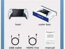 PROJECT-X Handheld Game Console 4.3 Inch IPS Screen Portable Video Game Player H
