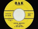 Rockabilly 45 - Don Hager & The Hot Tots - Bebop Boogie - Oak