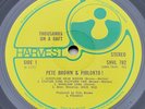 PETE BROWN & PIBLOKTO  THOUSANDS ON A RAFT 1970 UK 1st press LP BRILLIANT COPY