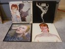 DAVID BOWIE - Scary Monsters/Aladdin Sane/Hunky Dory/Man Who Sold.. 4 x LP LOT