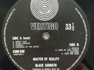 Black Sabbath Master Of Reality 1976 Vinyl 12” 6360