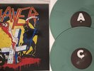SLAYER - HAMBURG MANIACS LIVE GERMANY '87 LIM GREEN 2 LP REIGN IN BLOOD SHOW NO