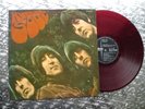 The Beatles ‎  Rubber Soul   Vintage Japanese RED VINYL LP  Odeon ‎OP-8156