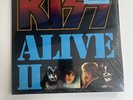 KISS Alive II 45th Anniv Red/Blue Swirl Colored Vinyl 2 LP Set NEW Sold Out