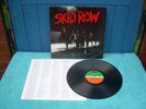 Skid Row Self Titled Vinyl LP 1989 German Issue With Lyrics Insert Tested V Good