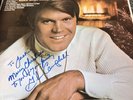 Glen Campbell That Christmas Feeling SIGNED BY CAMPBELL vinyl LP