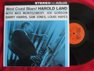 Harold Land/Wes Montgomery LP West Coast Blues 1984 Jazzland  OJC-146 re NM